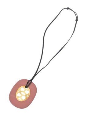 Hermes Necklace Brown